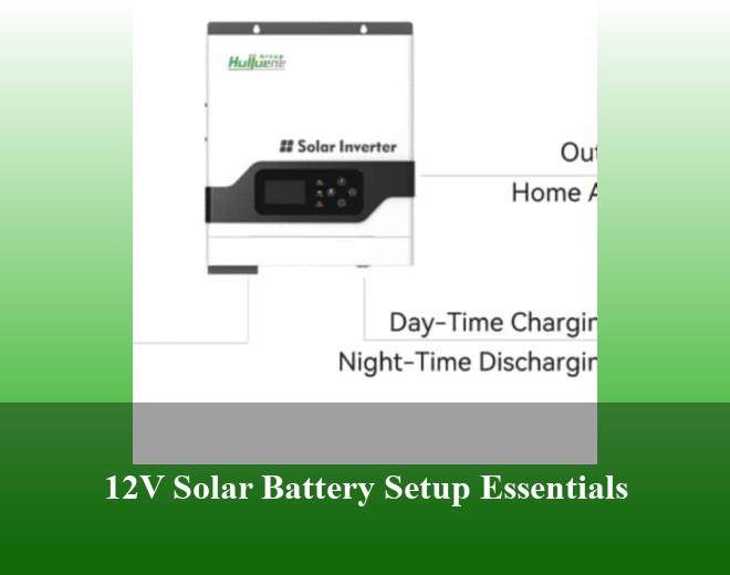 12V Solar Battery Setup Essentials